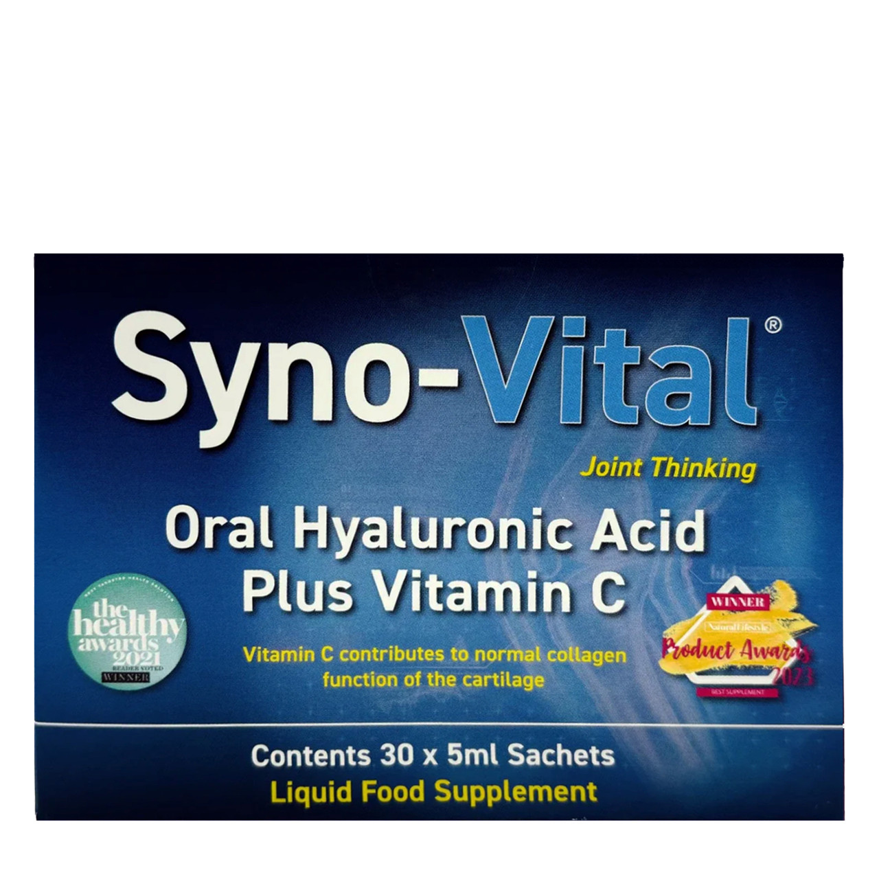 Syno-Vital Oral Hyaluronic Acid Plus Vitamin C 5ml Sachets (30)