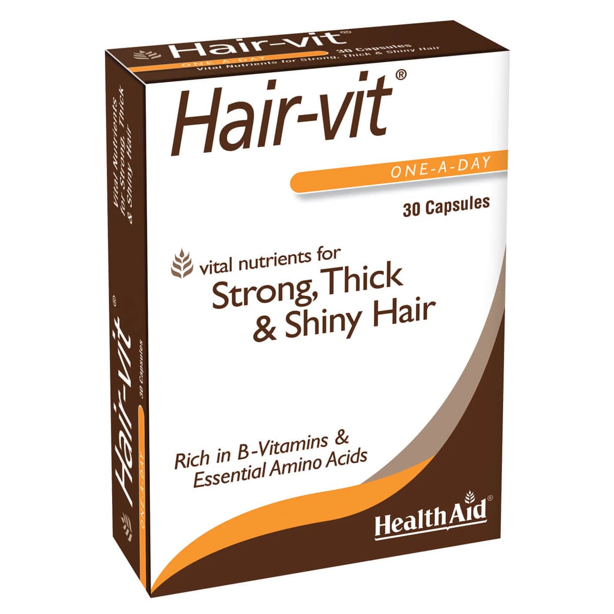 Health Aid Hair-Vit - Strong, Thick & Shiny (30)
