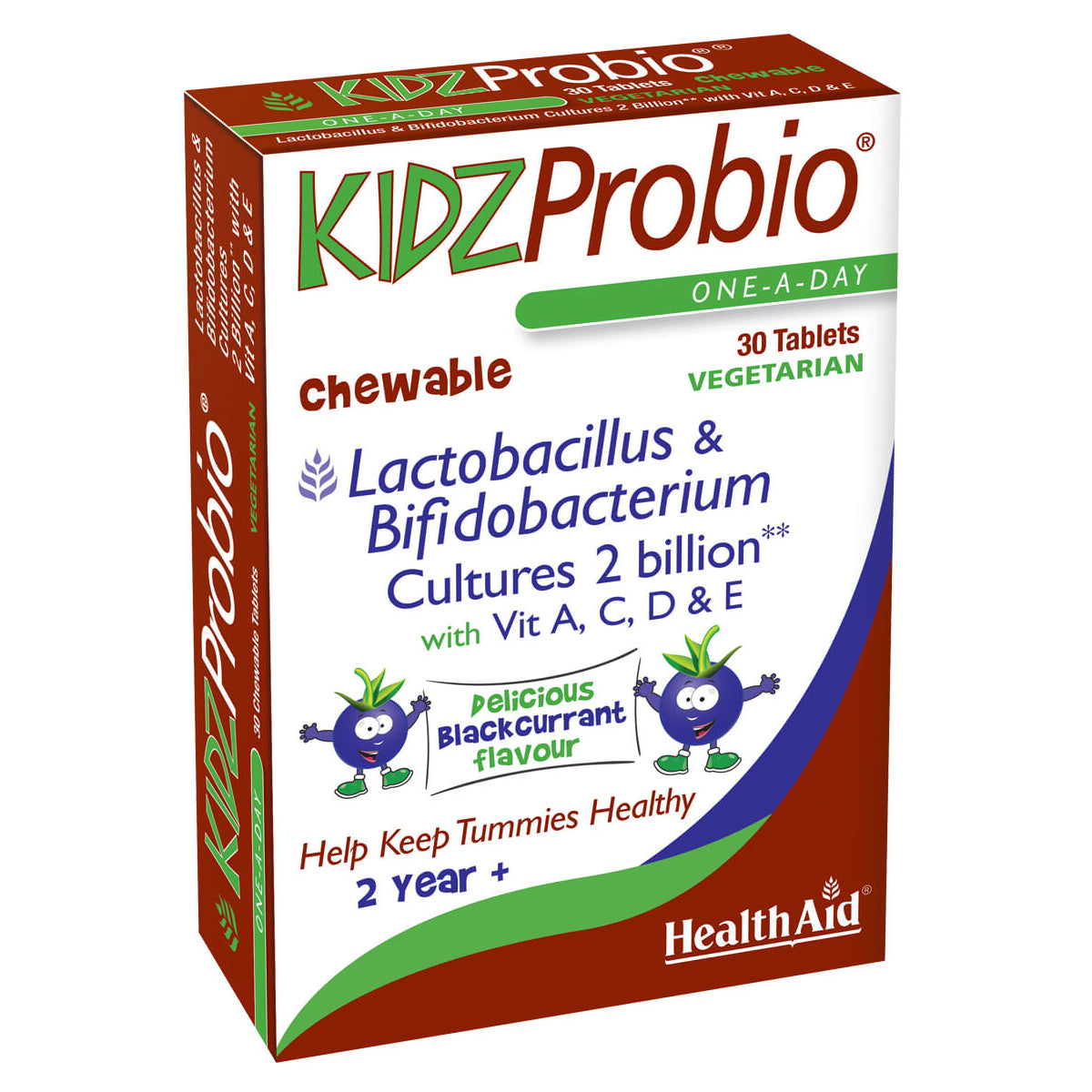 Health Aid Kidz Probio 2 Billion Tablets (30)