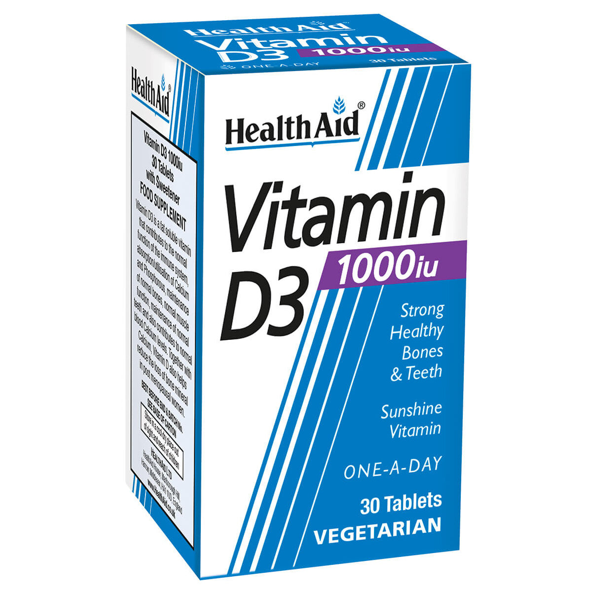 HealthAid Vitamin D3 1000iu (30)