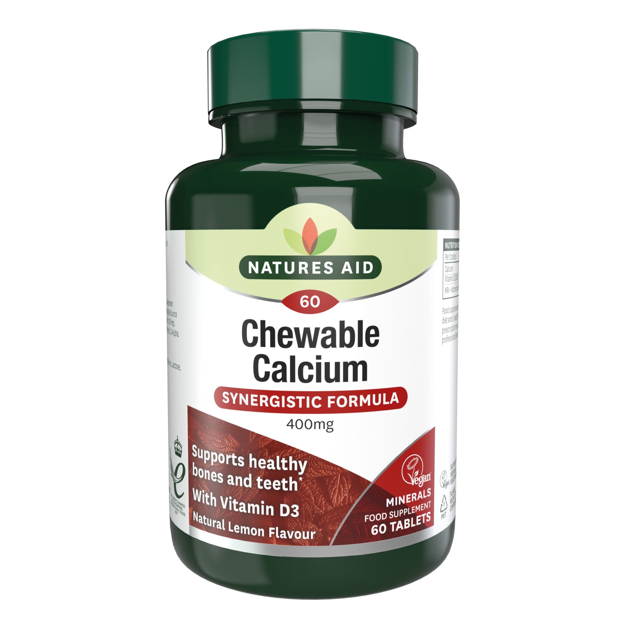 Chewable calcium (60 tabs)