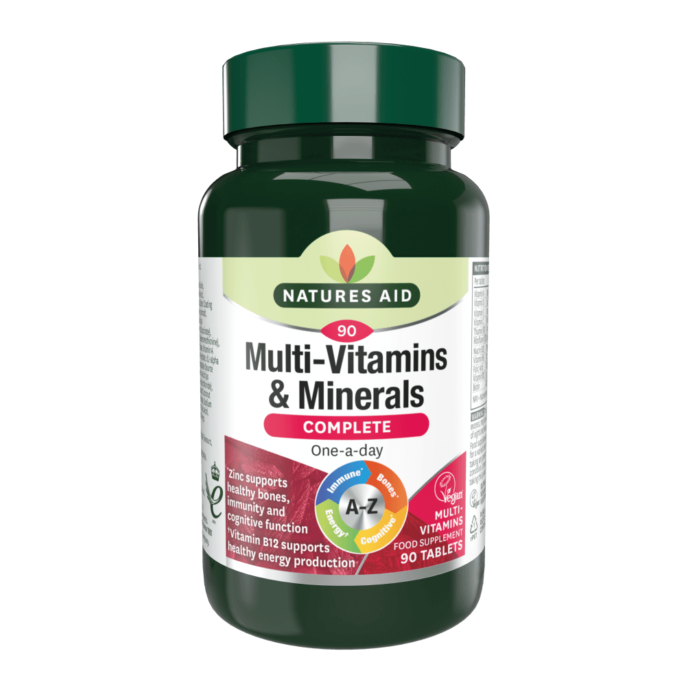 Nature's Aid Complete Multi-Vitamins & Minerals (90 Tablets)