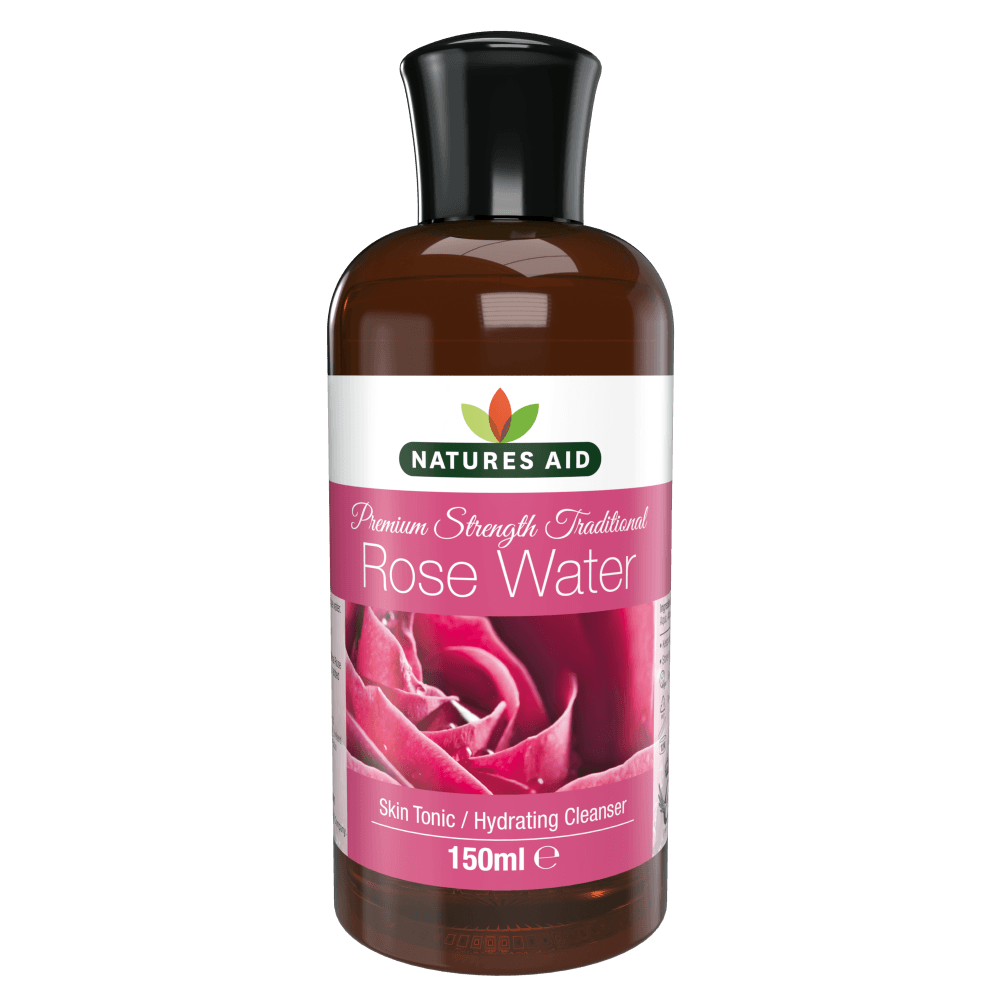 Nature's Aid Premium Strength Rose Water (150ml)
