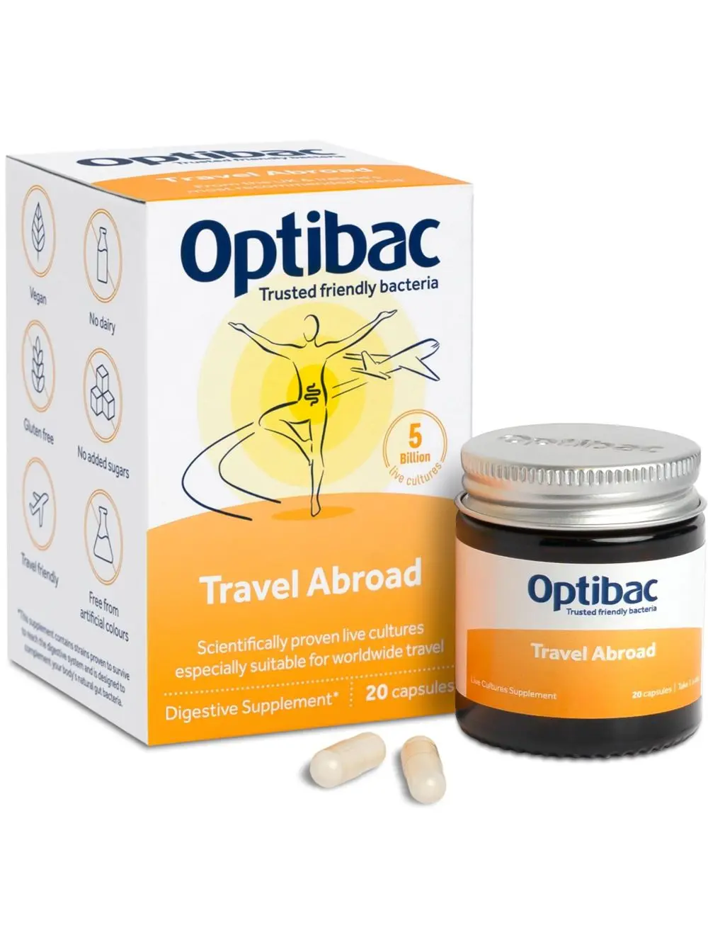 Optibac Travel abroad (20 caps)